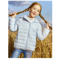 High Qualitied Oem Custom Ultra light Hooded Kids Down Jackets